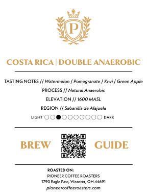 Costa Rica Las Lajas Double Anaerobic Diamond