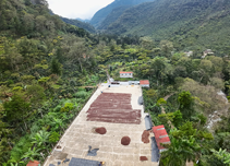 Guatemalan Huehuetenango natural process coffee bag