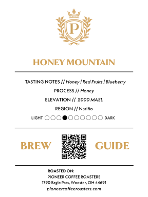 Colombia Honey Mountain